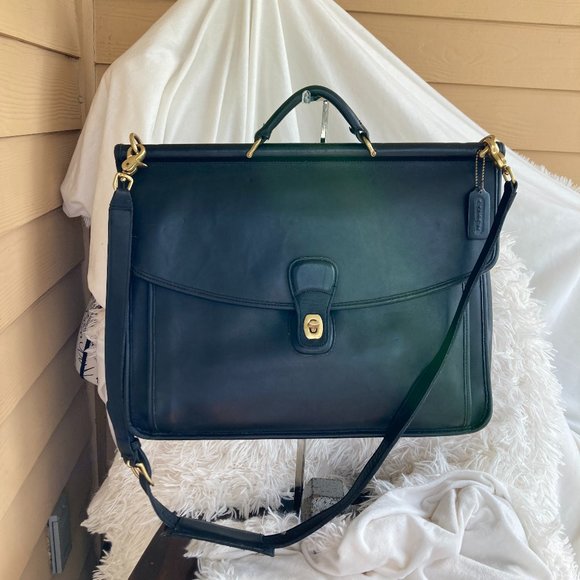 COACH BEEKMAN BLACK SHOULDER MESSENGER BAG 5266 4 - Picture 12 of 13